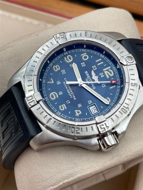 breitling colt chronograph ebay|Breitling colt chronometre 500m stainless.